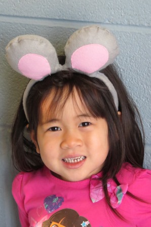 Karis with mouse ears